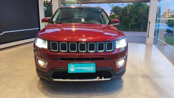 JEEP COMPASS 2.0 16V FLEX LIMITED AUTOMÁTICO JEEP COMPASS 2.0 16V FLEX LIMITED AUTOMÁTICO